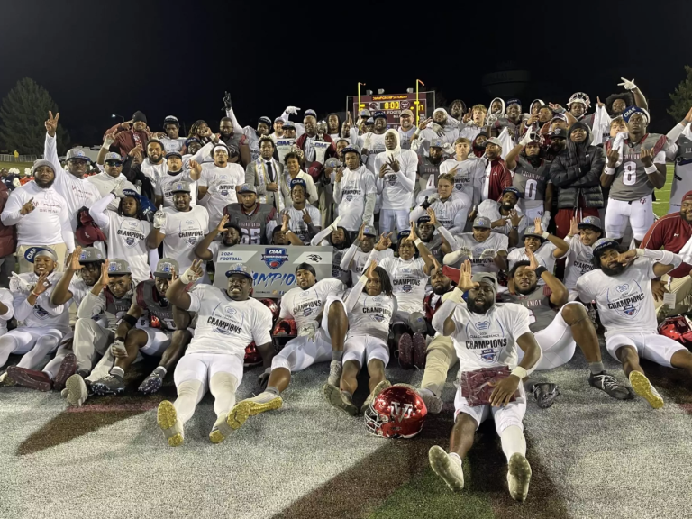 Virginia Union after CIAA Football Championship win.